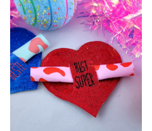 Stickserie - 9 ITH Herzen mit Schlitz